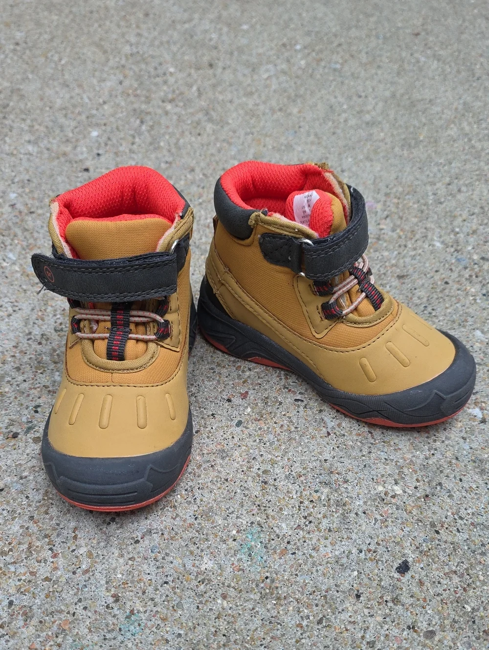 Stride Rite 360 Nebraska Honey Yellow KB007610P Size 6 Toddler
